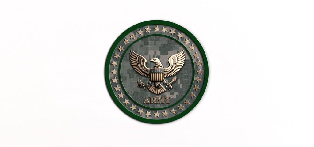 P 542 WT Army White Faux